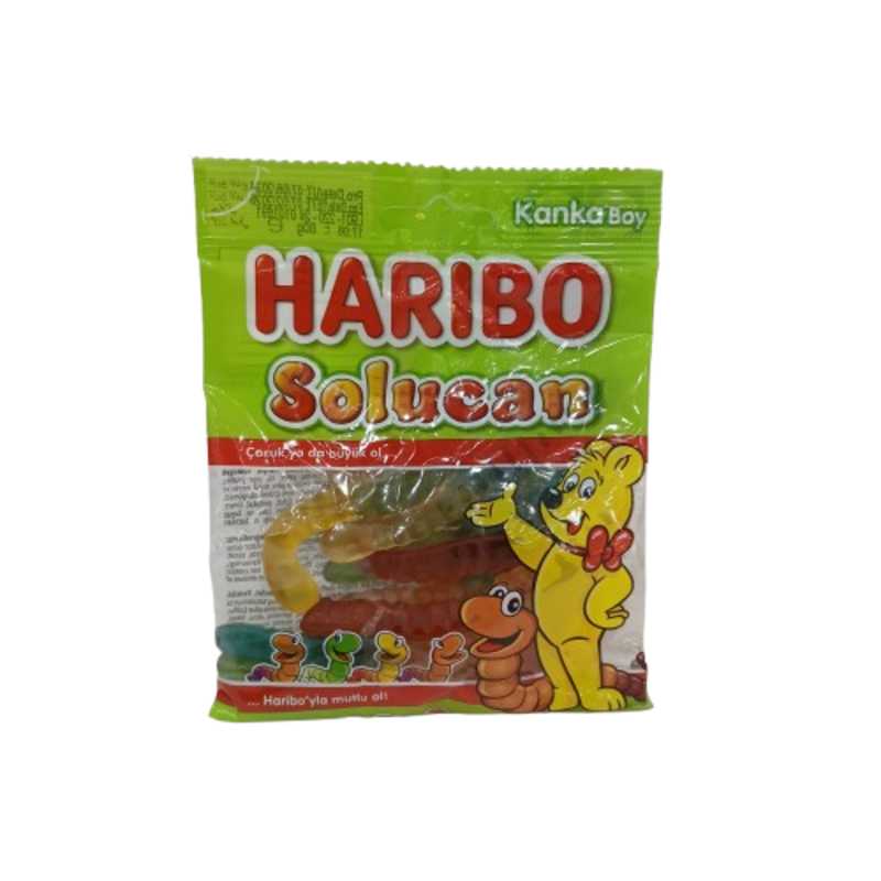 HARIBO WORMS CANDY 80G
