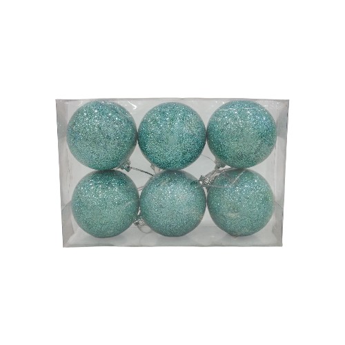 XMAS DECO BALLS 6PCS GE82002