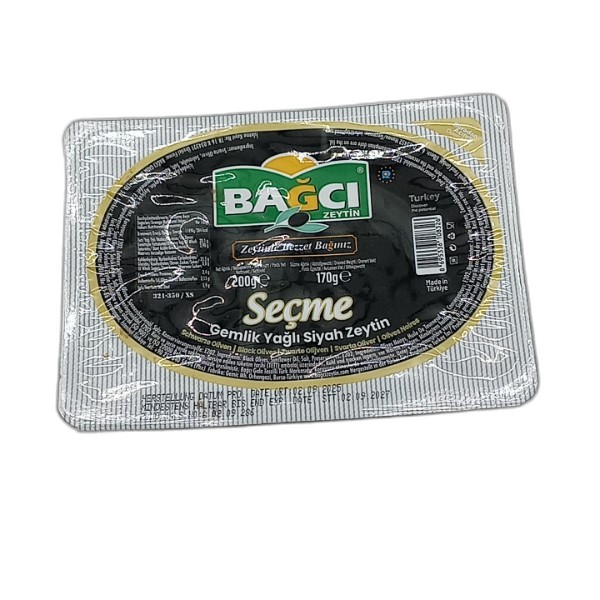 BAGCI BLACK OLIVES 200G
