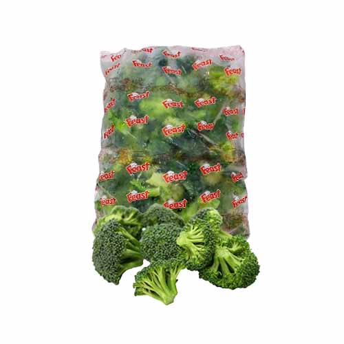 FEAST BROCCOLI FLORETS 70-100 CM 2.5KG