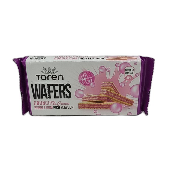 TOREN BUBBLE GUM WAFER 55G