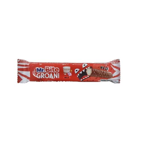 MR BITE GROAN MILKY CHOCO 32G