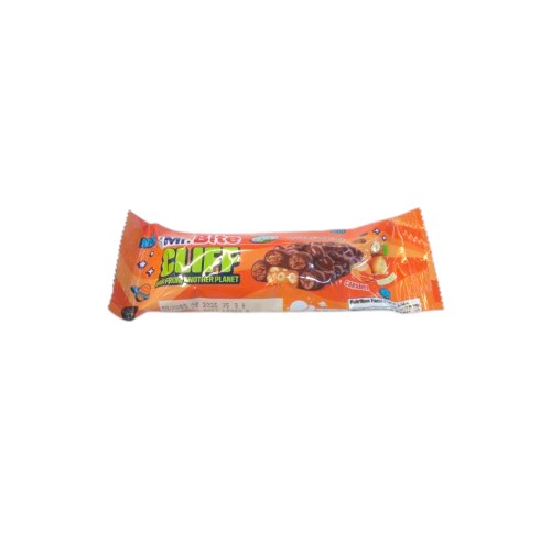 MR BITE CLIFF CHOC RICE HAZELNUT 35G