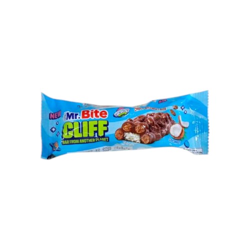 MR BITE CLIFF CHOC RICE COCONUT 35G