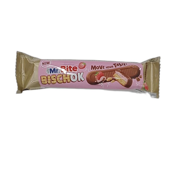 MR. BITE BISCHOK STRAWBERRY CRE