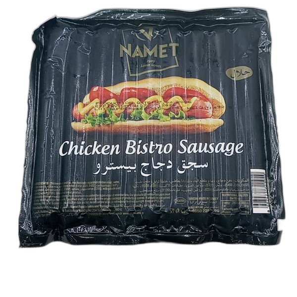 NAMET CHICKEN BISTRO SAUSAGE 432G