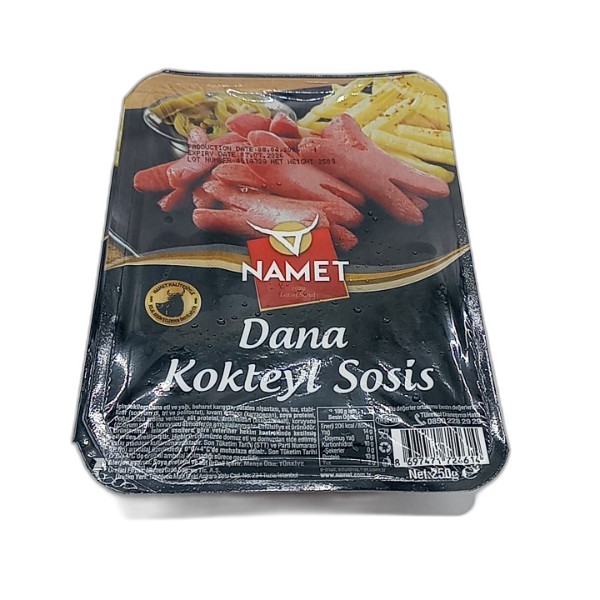 NAMET BEEF COCKTAIL SAUSAGE 250G