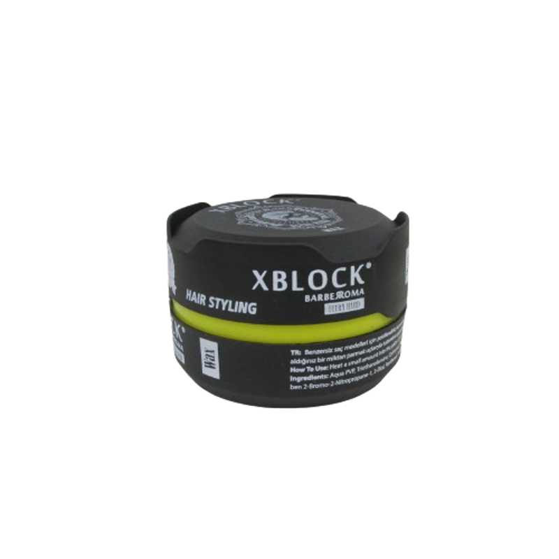 HAIR WAX 150ML YELLOW XBLOCK