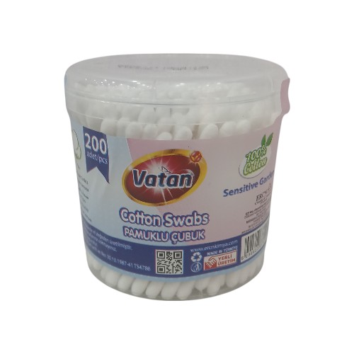 VATAN COTTON SWAB EAR BUDS (200PCS)