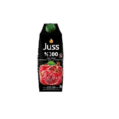 JUSS 100% POMEGRANATE APPLE JUICE 1L