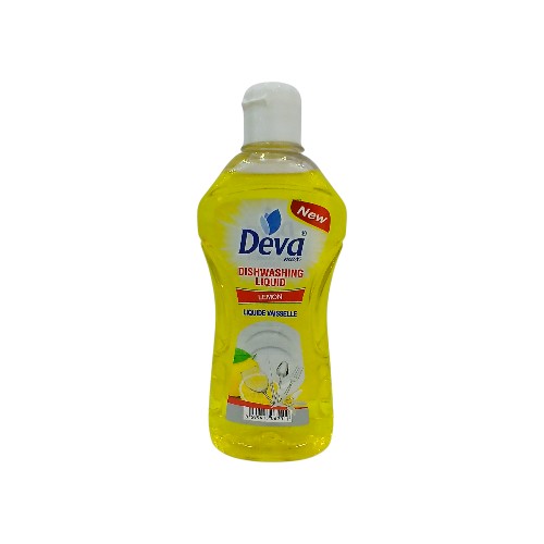 DEVA LEMON DISHWASH LIQUID 400ML