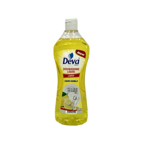 DEVA LEMON DISHWASH LIQUID 700ML