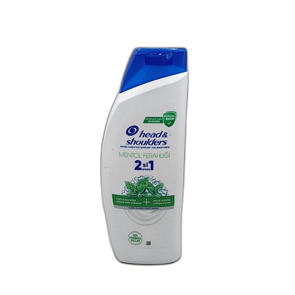 HEAD&SHOULDERS 2IN1 SHAMPOO 625ML MENTHOL FRESH