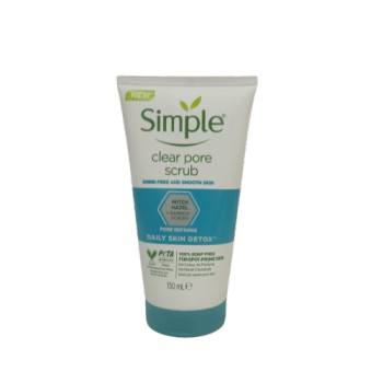 SIMPLE CLEAR PORE SCRUB 150ML