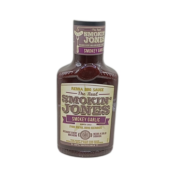 REMIA SMOKEY GARLIC BBQ SAUCE 450ML