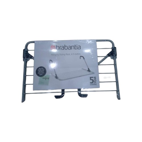 BRABANTIA HANGING DRYING RACK 4.5M-METALLIC GREY