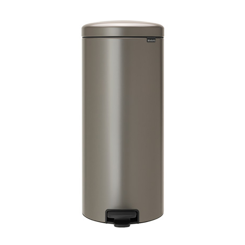 BRABANTIA PEDAL BIN 30L-PLATINUM