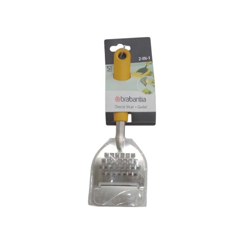 CHEESE SLICER PLUS GRATER YELLOW