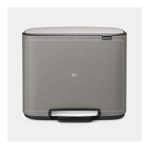 BO TOUCH BIN 36L MATT STEEL