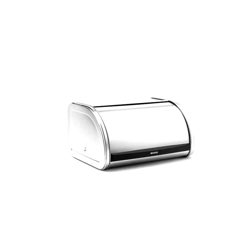 ROLL TOP BREAD BIN MEDIUM MATT STEEL.