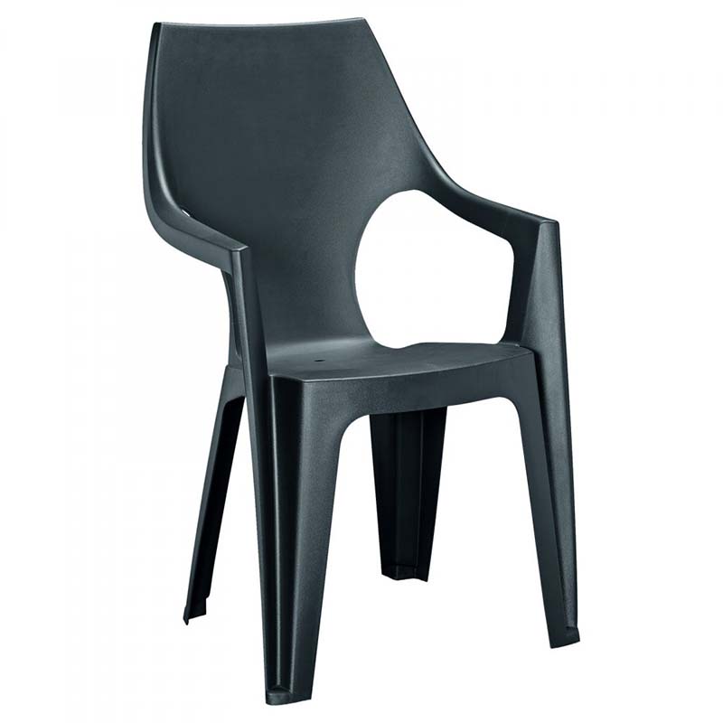 CHAIR DANTE HIGHBACK GRAPHITE 207061