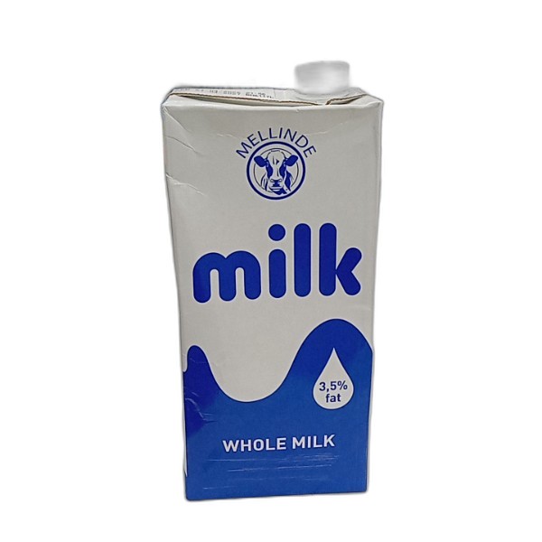 MELLINDE UHT WHOLE MILK 1L