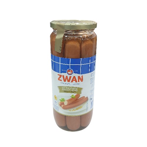 ZWAN CHICKEN HOTDOGS IN BOTTLE 720G