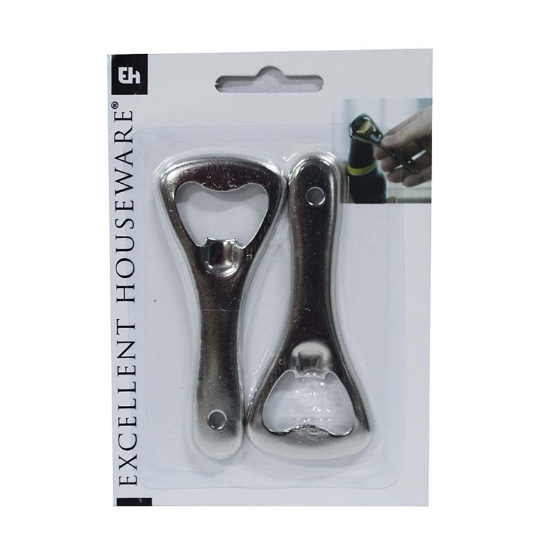 METAL BOTTLE OPENERS 9CM 2PC