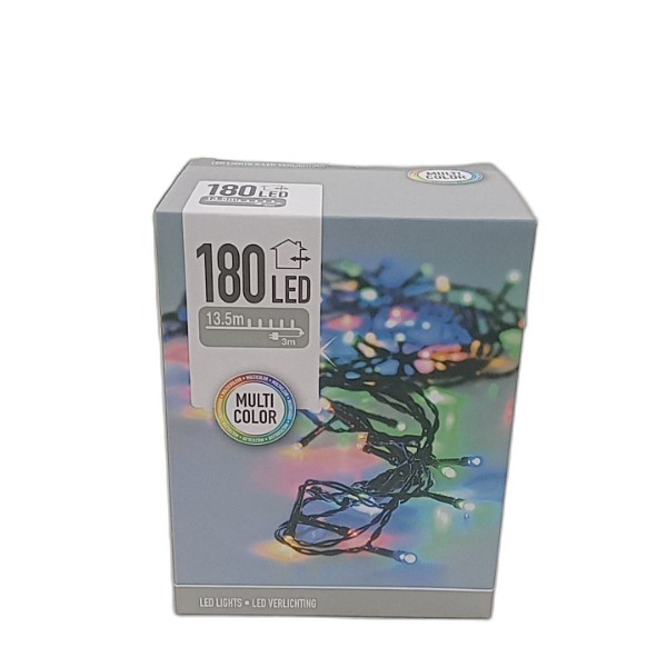 OUTDOOR LED STRING 180 MULTICOL
