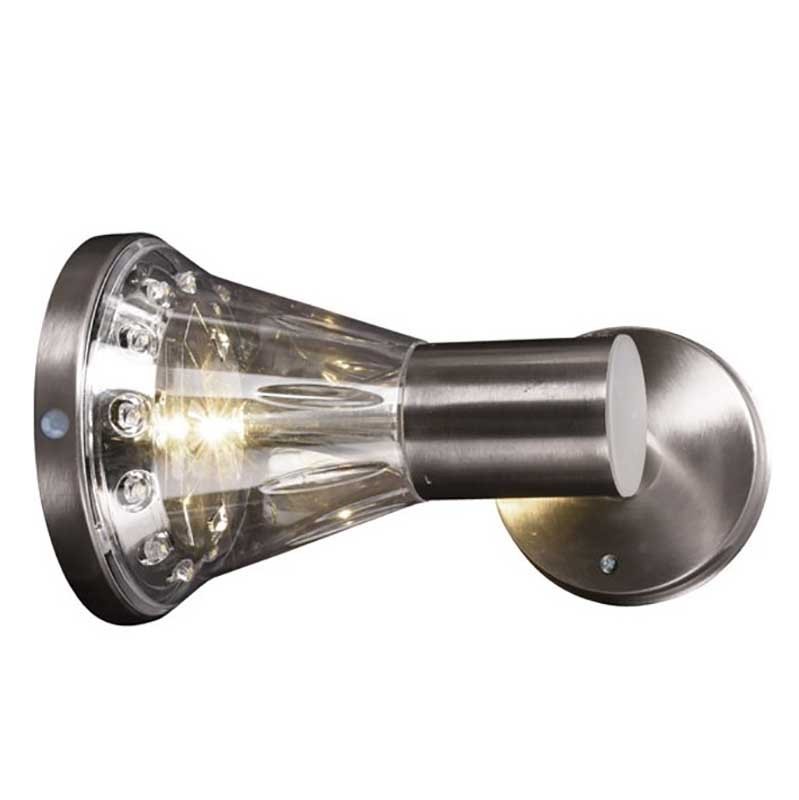 WALL LAMP LED SOLAR STEEL 630076