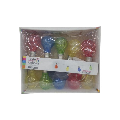 PARTY LIGHTS STRING 10 BULBS 282371