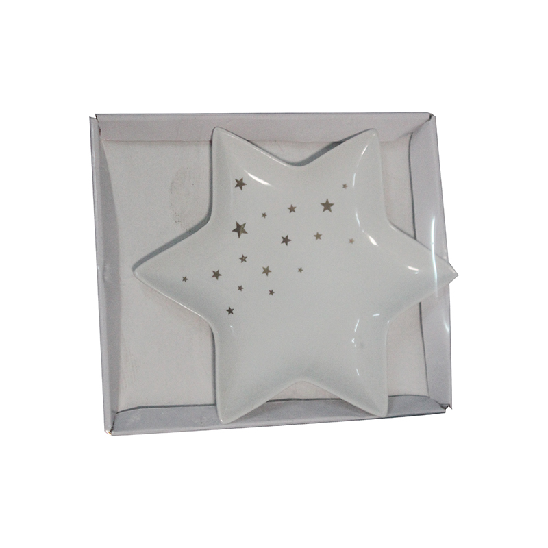 PLATE PORCELAIN 2ASS SHAPES