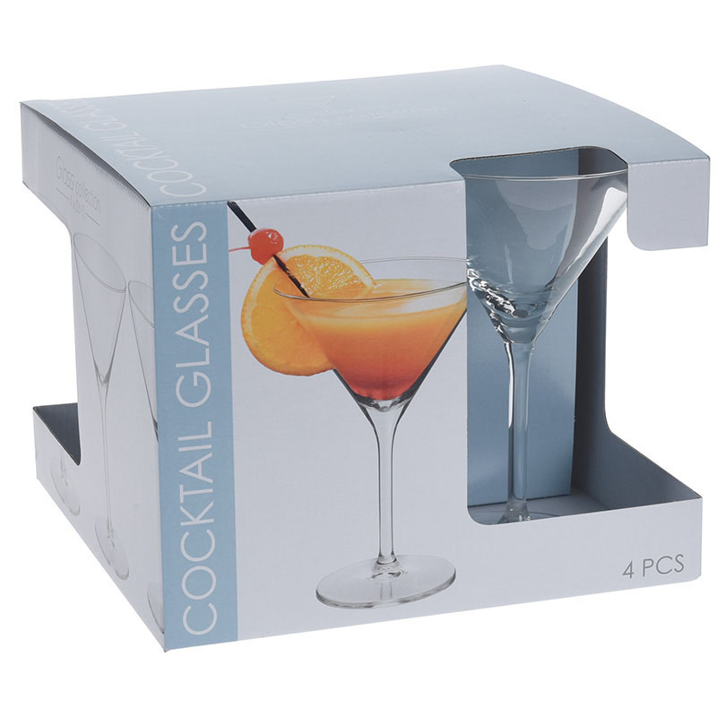 COCKTAIL GLASSES 260ML 4PC