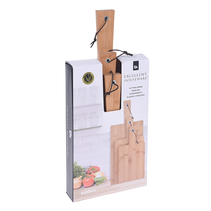 BAMBOO CUTTING BOARDS 3PC