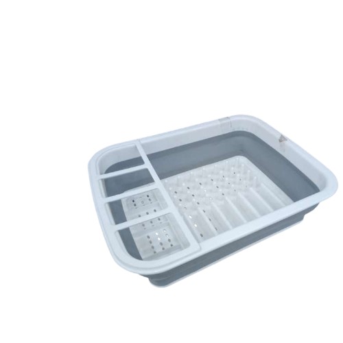 FOLDABLE DISH DRAINER WHITE 101000750
