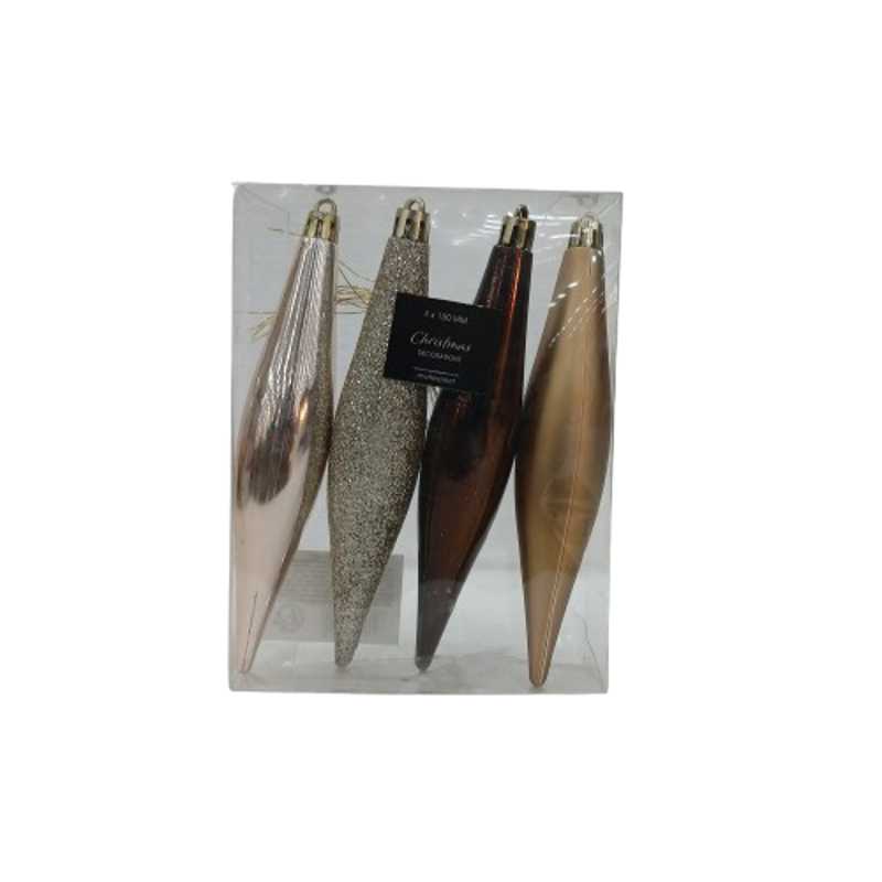 ICICLE HANG DECO SET 4PCS