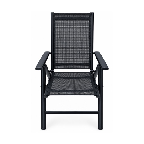 CAMPING CHAIR 72X58X106CM BLACK