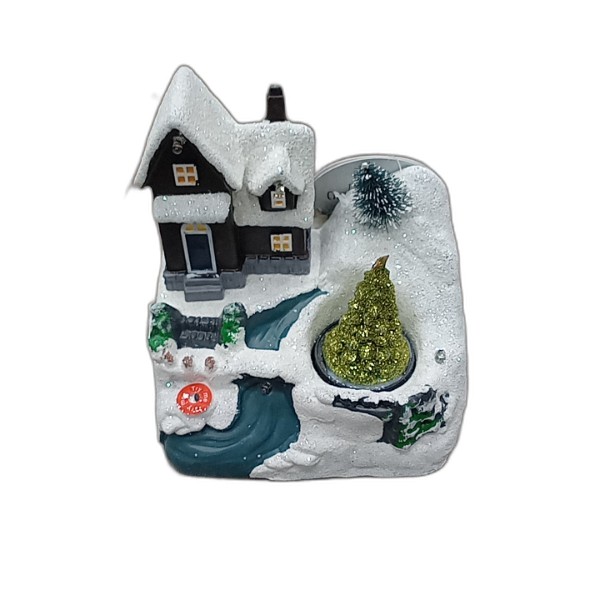 LED CHRISTMAS VILLAGE 13CM