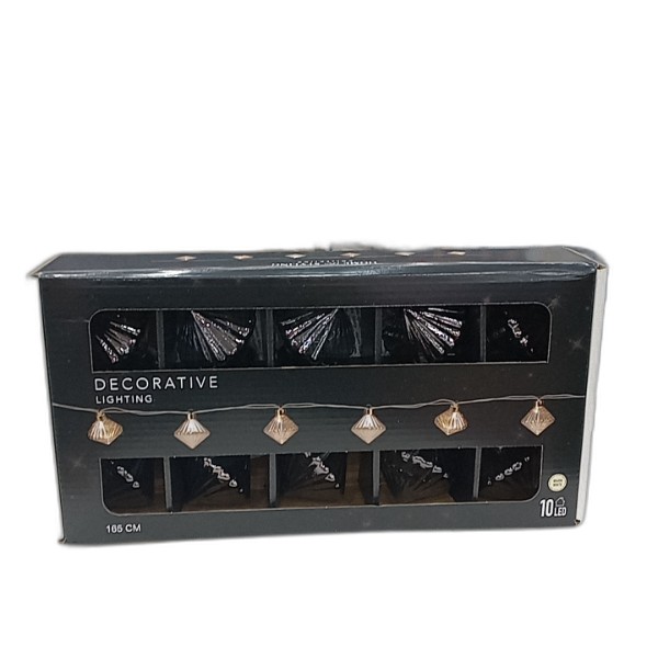LED GLASS DIAMOND STRING 10 LIG