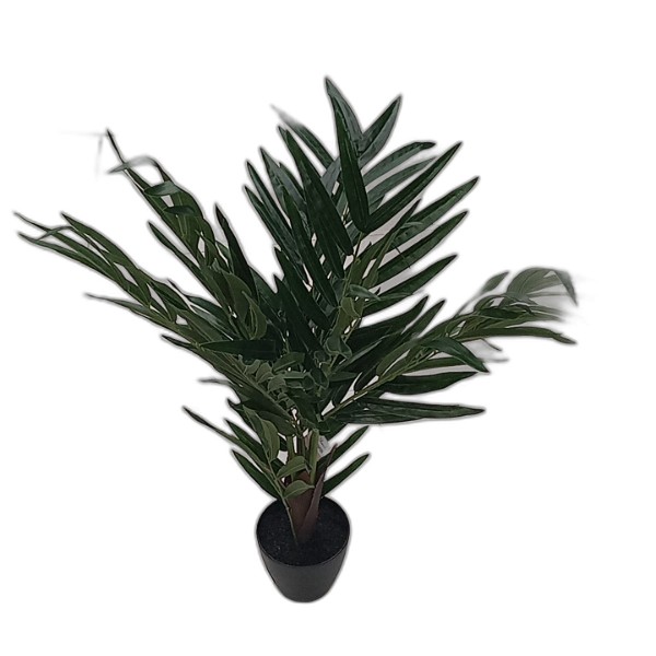 ARTIFICIAL PALM IN BLACK POT