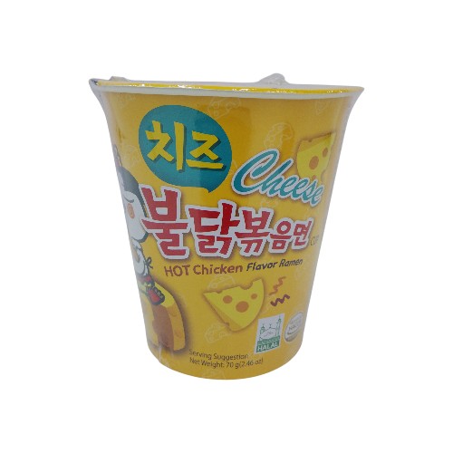 SAMYANG CHICKEN CHEESE NOODLES 70G