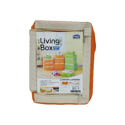 LIVING BOX 27X18X13CM GREEN LOCK  LOCK