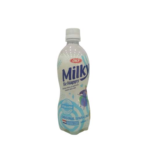 OKF MILKY BE HAPPY ORIGINAL SPARKLING 500ML