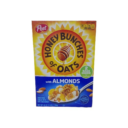 POST HONEY BUNCHES OATS ALMOND 1.36KG