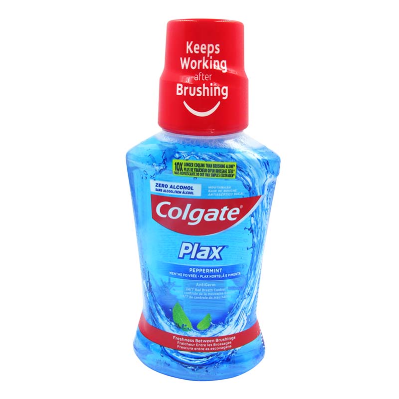 MOUTH WASH PEPPERMINT 250ML COLGATE