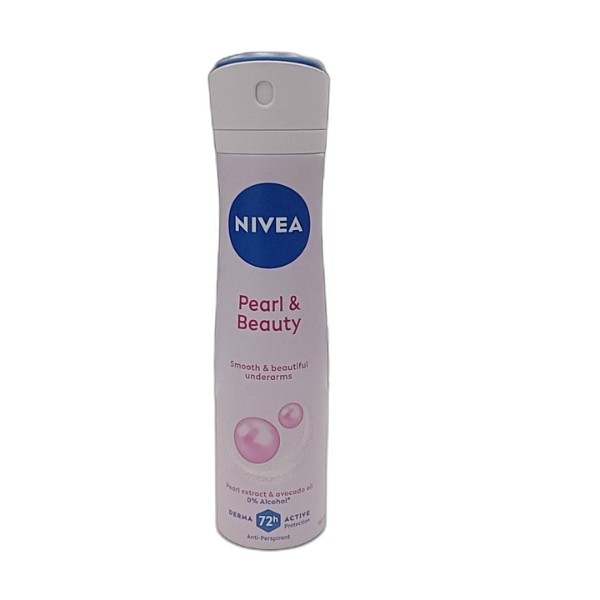 NIVEA BODY SPRAY 150ML  PEARL