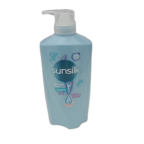 SUNSILK LIGHT FREQUENT WASH SHAMPOO 625ML