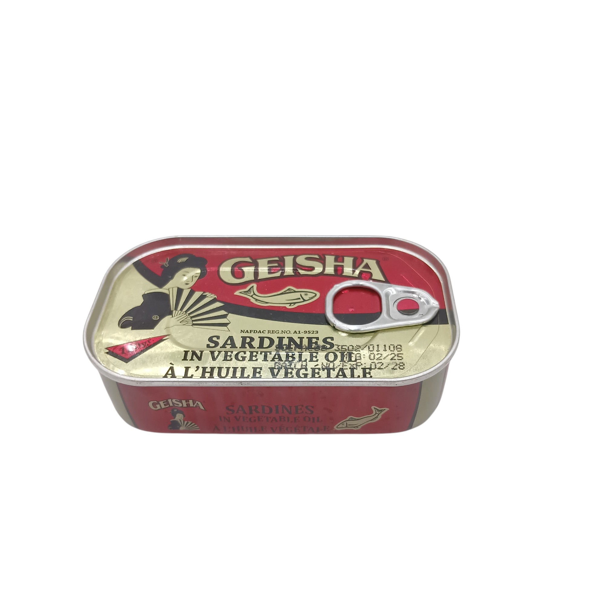SARDINE 125G GEISHA