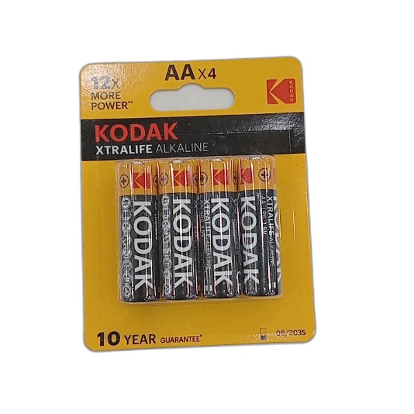 UBL KODAK ALKALINE BATTERIES AA