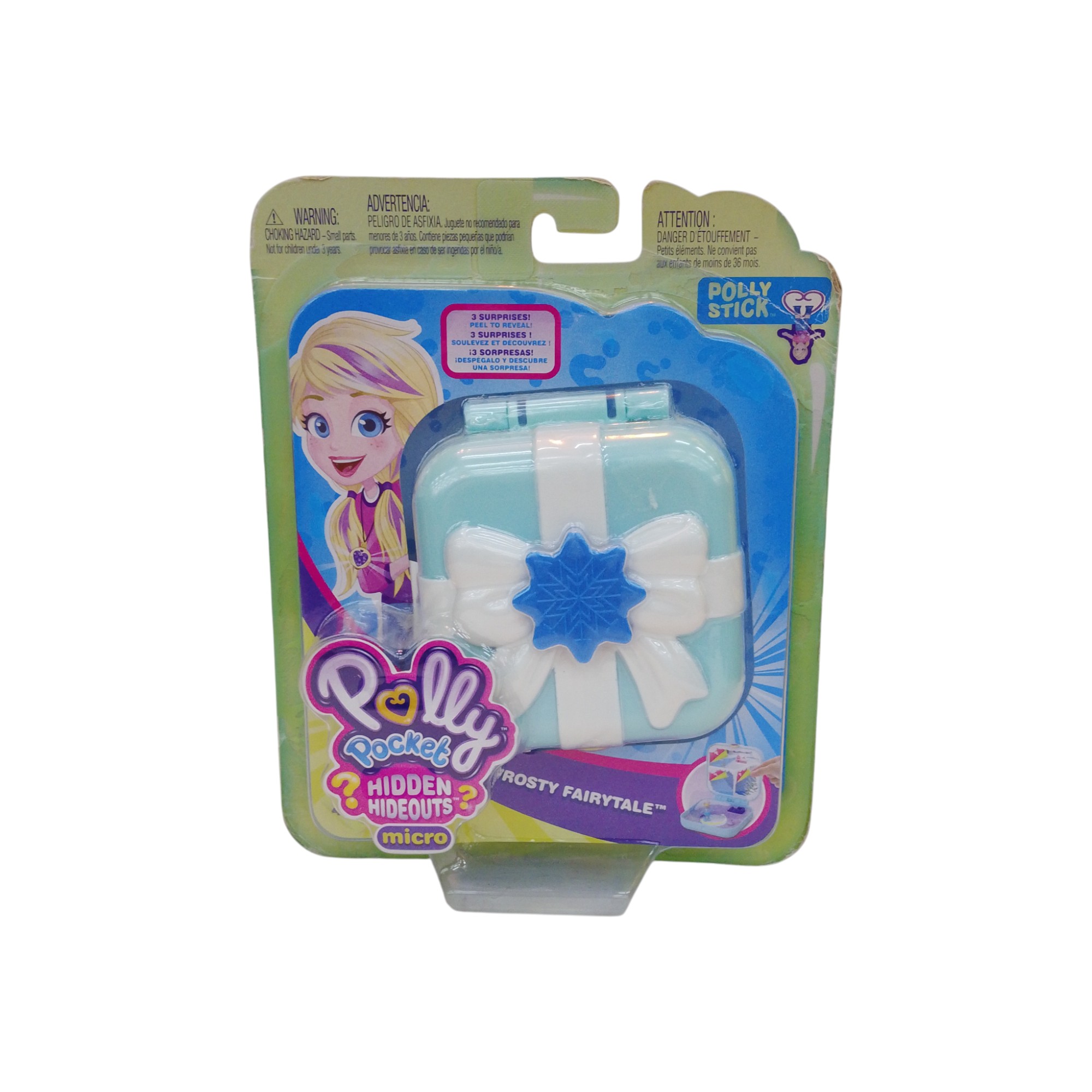 POLLY POCKET MATTEL GDK76 HIDDEN HIDEOUT ASST